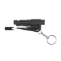 Avarinis įrankis GUARD YC-004-BL – diržo peilis su švilpuku, stiklo daužytuvu, technopolimeras, 75×35×15 mm, 100 g