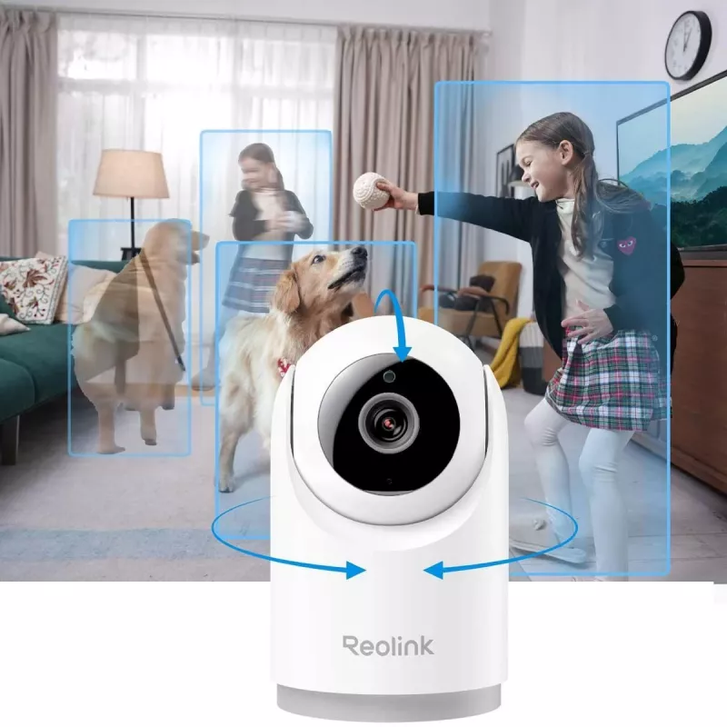 IP stebėjimo kamera Reolink E Series E321 — kupolinė, vidaus, 2304×1296, 4 mm, belaidė, lubos/siena/stalas
