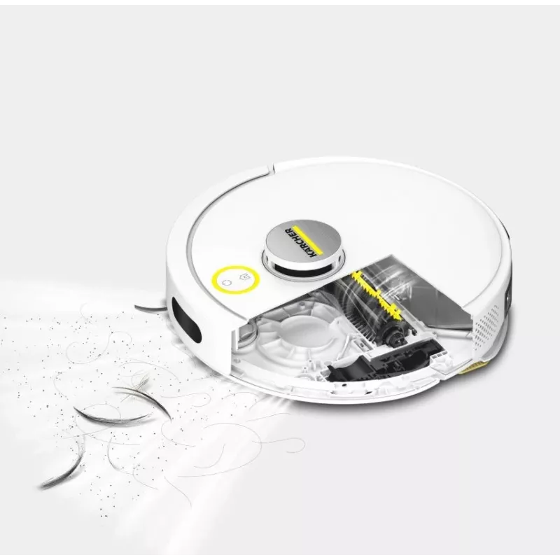 KARCHER RVC 3 Comfort balta grindų valymo robotė su bazine stotele