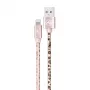 USB–Lightning laidas Tellur TLL155621 3A 1 m – rožinis