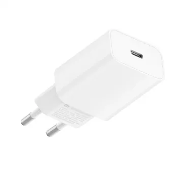 Xiaomi AD201EU Baltas 20W USB-C greitasis įkroviklis su Secure Quick Charge