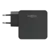 ANSMANN 247PD - Maitinimo šaltinis - 45 W - 4700 mA - PD, QC 3.0 - 2 išėjimo prievadai (USB, USB-C) - Juoda (1001-0095)