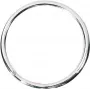 Raktų žiedai WEDO 2623030 metaliniai 30 mm sidabriniai nikeliuoti pakuotė po 100 vnt.