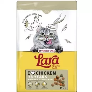 VERSELE-LAGA Lara Senior Chicken - sausas ėdalas katėms - 1,9 kg