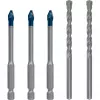 Bosch EXPERT HEX-9 HardCeramic gręžtų rinkinys 5 vnt.