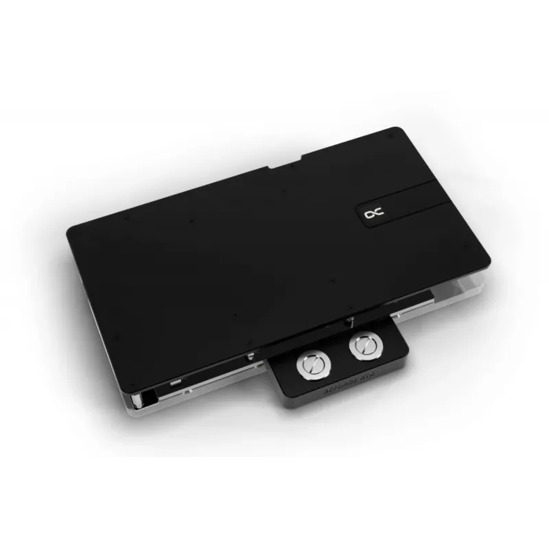 Alphacool 10269 galinė plokštė Akrilas Aliuminis Chromas Varis Nailonas Juoda 155,5x235,9x34mm