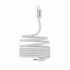 CANYON OnWire 60MG USB-C į USB-C laidas, magnetinis, pintas, 1 m, baltas