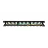 Patch Panel Extralink CAT6 UTP 0,5U 24 prievadai