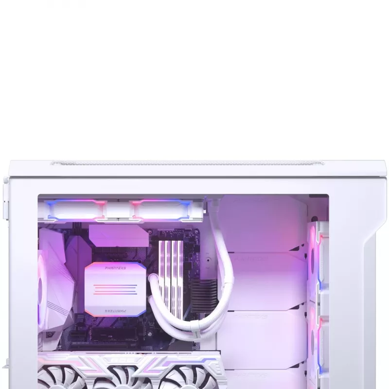 Phanteks Glacier One 240D30 DRGB procesoriaus viskas viename skystas aušintuvas 12 cm baltas 1 vnt.