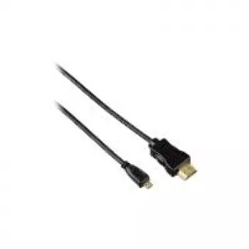 Hama HDMI 0,5 m laidas HDMI Type A (Standard) – HDMI Type D (Micro) juodas