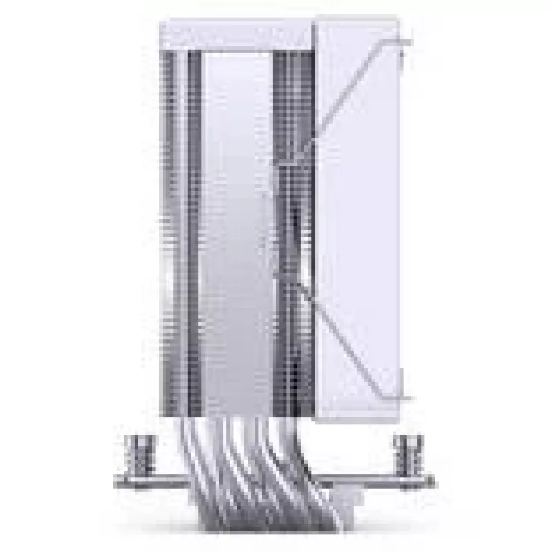 Oro aušintuvas Jonsbo CR-1000MAX 120mm RGB White – vieno bokšto aušintuvas su 120mm ventiliatoriumi ir RGB apšvietimu