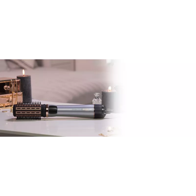 Karšto oro šukų volelis Remington AS8810 — 1000 W, garo technologija, 4–5 cm cilindras, 2 greičio/temperatūros lygiai, 3 m laidas