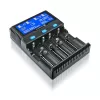 everActive UC-4200 universalus akumuliatorių kroviklis 12V 3A, palaiko AA/AAA/C/9V, 4 ląstelės, juodas, su ekranu