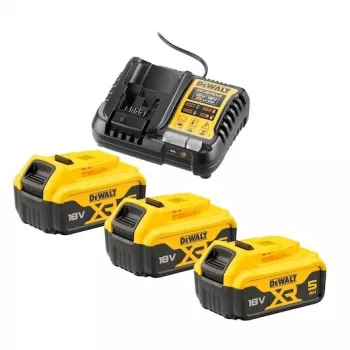 DeWALT DCB1104P3-QW akumuliatoriaus ir įkroviklio rinkinys Ličio jonų 5 Ah
