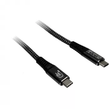 Inter-tech 88885673 USB kabelis juodas