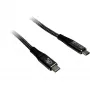Inter-tech 88885673 USB kabelis juodas