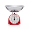 Mechaninė virtuvinė svarstyklės ETA ETA577790030 – 5 kg, 25 g tikslumas, nerūdijančio plieno viršus, baltas korpusas