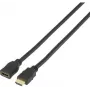 SpeaKa Professional HDMI prailginimo kabelis [1x HDMI kištukas - 1x HDMI lizdas] 1 m juodas (SP-7870528)