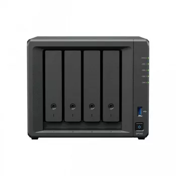 NAS darbalaukio SYNOLOGY DP340 R1600, 16 GB RAM, 32 TB HDD, 4 lizdai, RAID, juodas