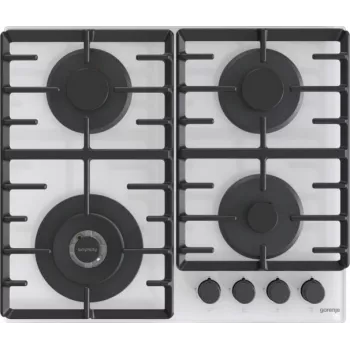 Gorenje GTW642SYW balta įmontuojama 60 cm dujinė kaitlentė 4 zonos
