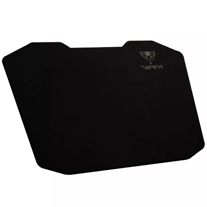 Pelėdos kilimėlis PATRIOT Viper Gaming Black – polimeras/guma, LED apšvietimas, USB maitinimas, neslystantis, 353,5×242,7 mm, 5,5 mm storio