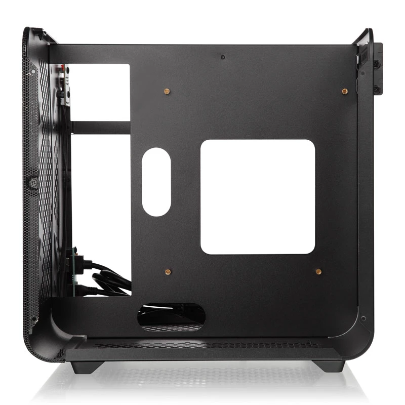 Kompiuterio korpusas Raijintek METIS EVO TG Mini-ITX, sidabrinis