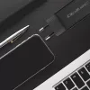 GaN nešiojamojo kompiuterio kroviklis QOLTEC 52419 65 W USB-C PD 5 V/20 V 3 A/3,25 A, 220–240 V, 1,8 m laidas, juodas