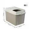 rotho Berty Eco Cappuccino katės tualetas – technopolimeras, 50 L, 572×393×404 mm, be BPA, 1 kg