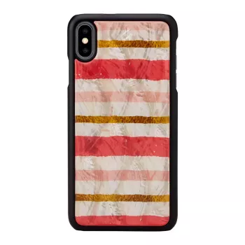 Telefono dėklas iKins, skirtas iPhone XS Max — juodas, trumpo pyrago dizainas