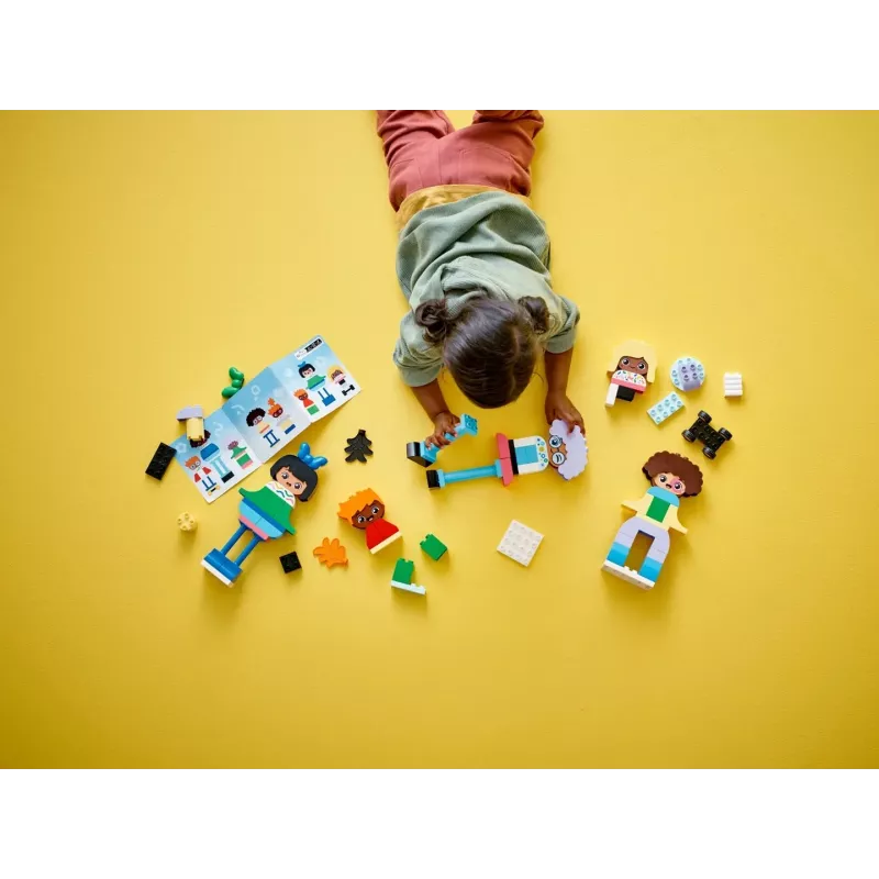 Konstruktorius LEGO DUPLO 10423 statomų figūrėlių rinkinys, 71 dalis, nuo 3 metų, figūrėlių aukštis 260 mm