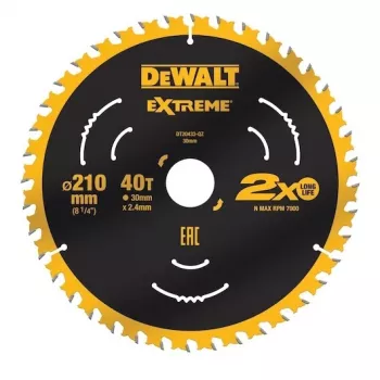 Pjūklo diskas cirkuliaciniam pjūklui DeWALT DT20433-QZ 1 vnt.