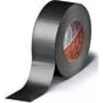 Lipni juosta Tesa 4662, 50 mm x 50 m, juoda, skirta uždarymui, tvirtinimui, remontui