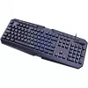 Gaming klaviatūra SPEEDLINK LUDICIUM USB QWERTZ Vokiška juoda