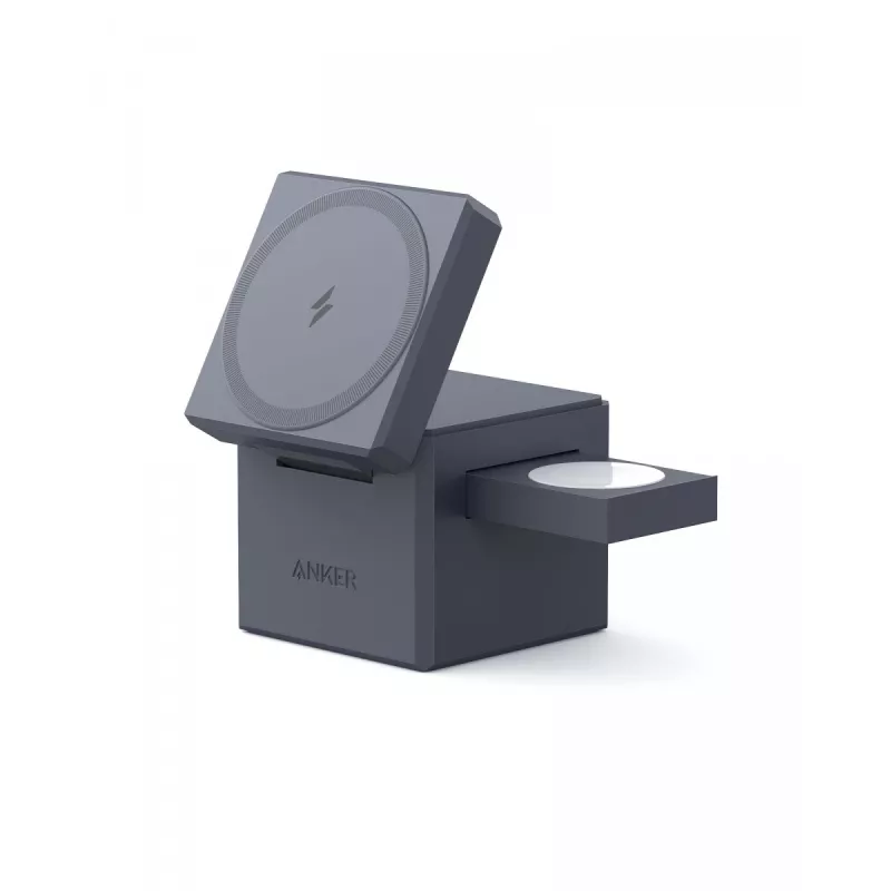 Anker 3-in-1 Cube Y1811G11 su MagSafe funkcija, 15 W, juodas