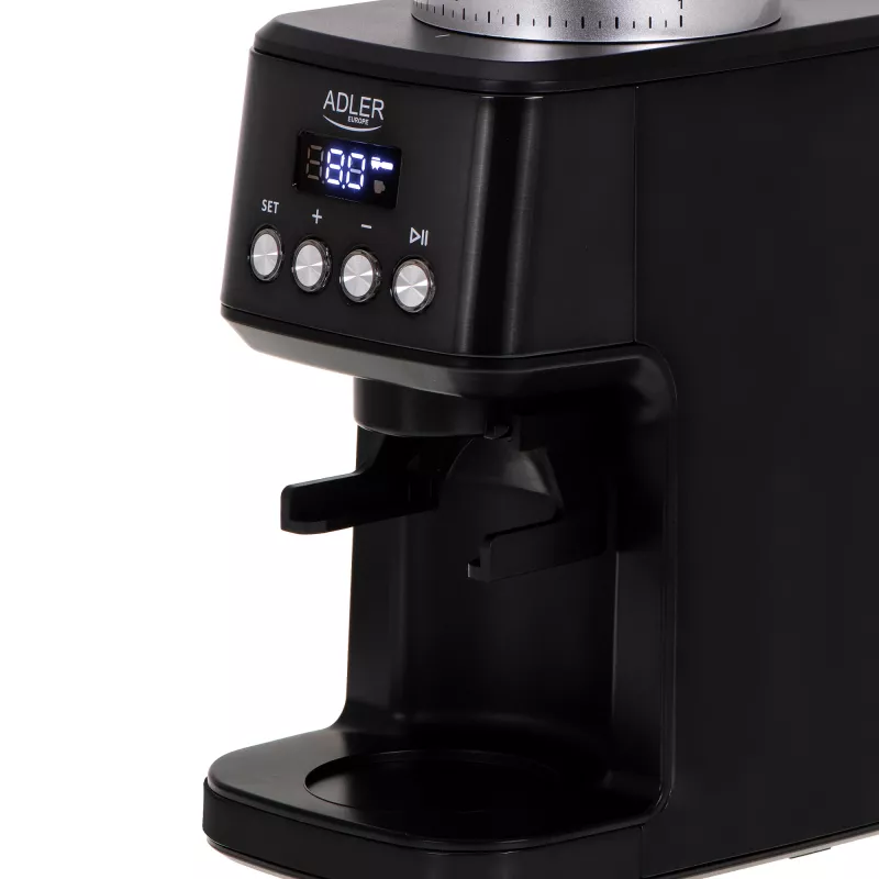 Adler AD 4300 Burr kavos malūnėlis | 180 W | 300 g | Juodas