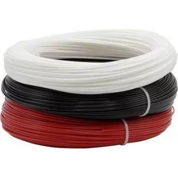 Renkforce RF-4738590 PETG Filamentas 1,75 mm 600 g Juoda, Balta, Raudona 1 vnt.