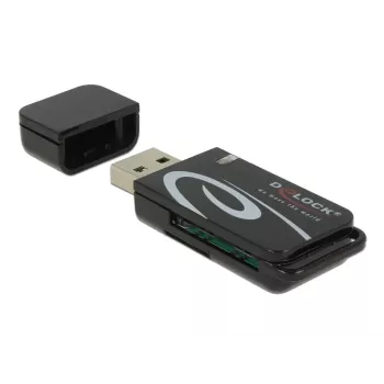 Card Reader DeLOCK Mini USB 2.0 su SD ir Micro SD lizdais
