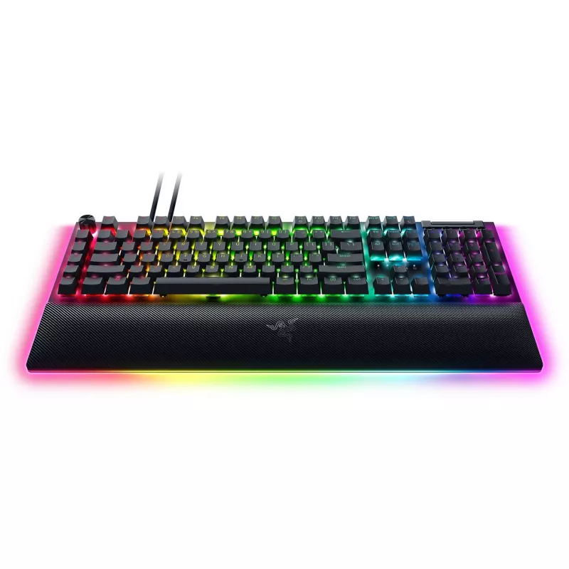 Razer BlackWidow V4 Pro klaviatūra žaidimams USB QWERTZ vokiška Juoda Mechaninė RGB