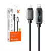 USB-C į Lightning laidas Mcdodo CA-2630 36W galios tiekimas, LED ekranas, 1,2 m