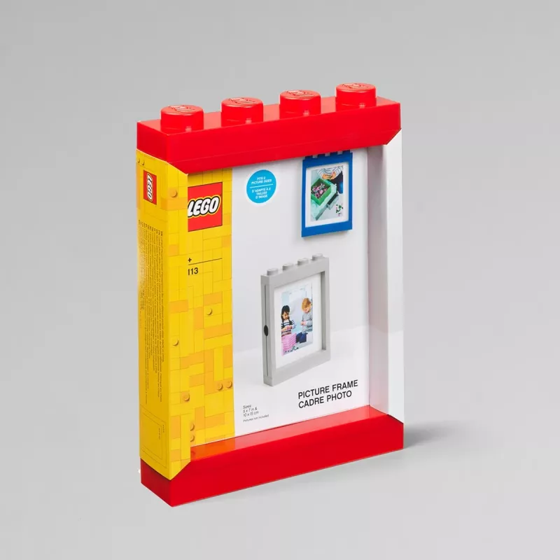 Rėmelis nuotraukoms room copenhagen LEGO Bright Red 41131730 — dekoratyvinis stalinis rėmelis, ryškiai raudonas