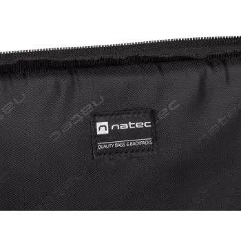 Portfelis NATEC Beira 39,6 cm (15,6 colio) – poliesteris, 1 pagrindinis skyrius, peties diržas, juoda