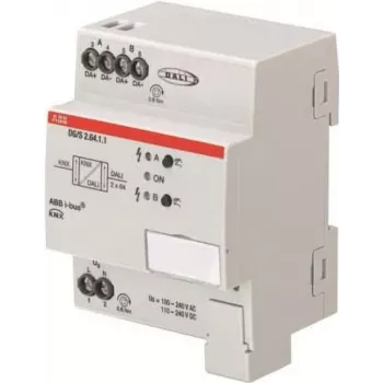 ABB DALI-Gateway Basic DG/S2.64.1.1, 2 kanalų sąsaja DALI valdymui