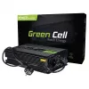 Inverteris Green Cell INV07, 12 V DC į 230 V AC, 300 W, gryna sinusinė banga, C tipo kištukas, juodas