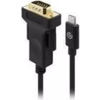 ALOGIC Elements Series - išorinis vaizdo adapteris - USB-C - VGA - juodas - mažmeninė pakuotė (ELUCVG-02RBLK)