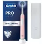 Dantų šepetėlis elektrinis Oral-B Pro Series 1 rožinis – įkraunamas, 3D valymo veiksmai