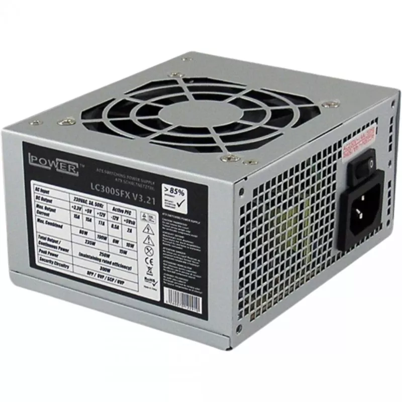 LC-Power LC-1400MI-300SFX kompiuterio korpusas Micro Tower juodas