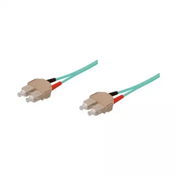 Pataisos laidas LWL Duplex OM3 (daugiamodis, 50/125) SC/SC, LSZH, reversibilus poliškumas, 2 m, Good Connections®