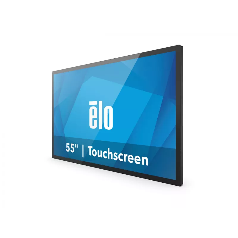 Elo 5554L liečiamasis monitorius, 138,6 cm (54,6 inch), projekcinė talpinė, 4K, USB-C, Ethernet, komplektas, juodas