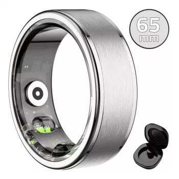 Manta SR01SL 65 mm OneRing Silver – išmanus žiedas sveikatos stebėjimui