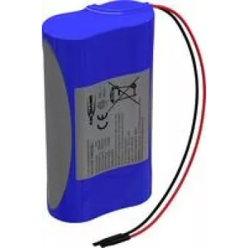 Ansmann 2S1P baterijų paketas 2x 18650 Laidas Li-Ion 7,2V 2600mAh (2447-3030-60)